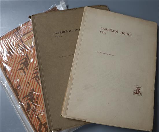Barbizon House: An Illustrated Record, for 1920-38, including illustrations and cover by Frank Brangwyn,
